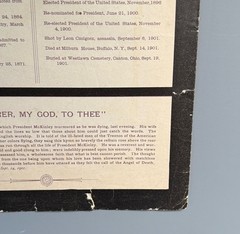 PRESIDENT McKINLEY’s FAVORITE HYMNS Sept 1901 Sheet Music Nearer My God To Thee