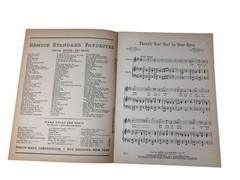 vintage sheet music, titled « There&rsquo;s YES! YES! in Your Eyes » *multiple copies av