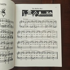 Vintage 1977 World&rsquo;s Favorite Series « Songs for Children » Sheet Music Book