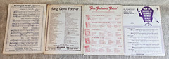 Lot of 33 1950s Sheet Music Slightly Boogie Say Si Si The Great Pretender & more