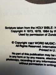 Instrumental Hymnal Book 15 | 1987 3 Ring Binder |Orchestral Keyboard Rhythm