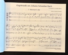 Organ Music Around J.S. Bach Vol 1 Organ Sheet Music Breitkopf Urtext EB8470