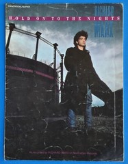 Richard Marx Hold On To The Nights Piano Vocal Guitar 1987 Sheet Music US SELLER