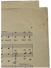 1904 Sheet Music MY AIN FOLK Laura G. Lemon Wilfrid Mills Madame Clara Butt