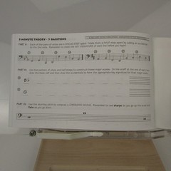 Mark Wessels Five Minute Theory Baritone Music Workbook 1998