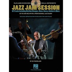 Jazz Jam Session Jam Trax Series Softcover with CD Written by Ed Friedland