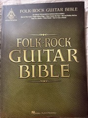 1960’s 1970’s Guitar Tab Songbook FOLK-ROCK GUITAR BIBLE 35 Songs 216 Pages New