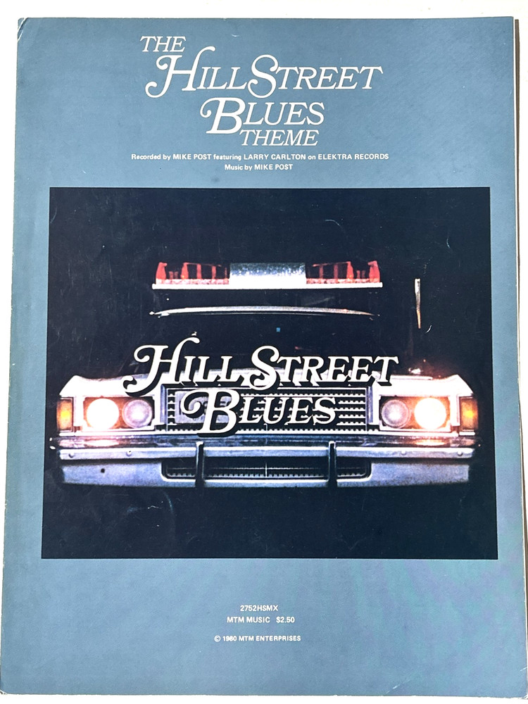 Sheet Music theme hill street blues