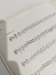 4 Spanish Composers For Classical Guitar Rare Sheet Music Book,1959 Edition