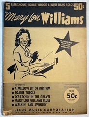 1941 Mary Lou Williams Barrelhouse Boogie Woogie Blues Piano Solos Leeds Jazz