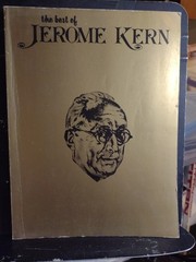 Jerome Kern Songbook Best Of Piano Guitar Voice Gold Cover 144 Pages Excellent
