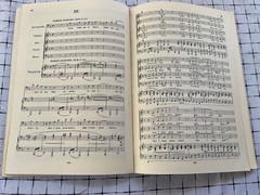 Brahms Requiem vocal score in english peters edition No 3672