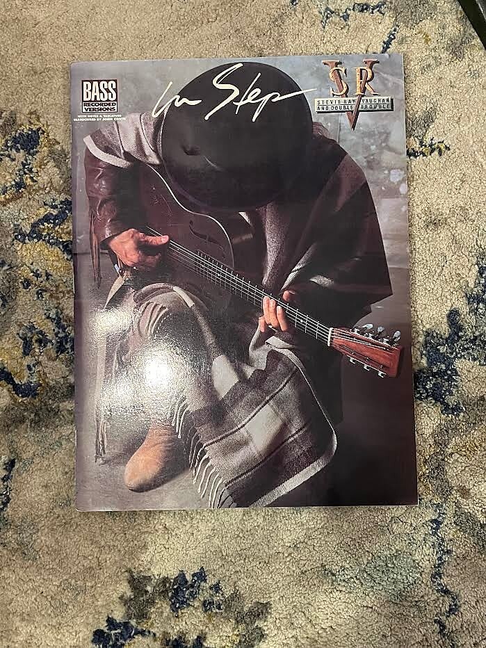 In Step Bass Recorded Versions Stevie Ray Vaughan and Double Trouble Tab Book