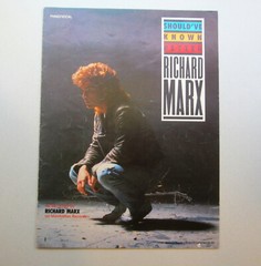 1987 Should&rsquo;ve Known Better Sheet Music Richard Marx VG