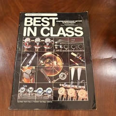 Best In Class Clarinet Book 1 Bruce Pearson Comprehensive Band Method Vintage