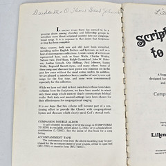 Scriptures To Sing New Old Lillenas Christian Spiral Songbook 1977 Music Vintage