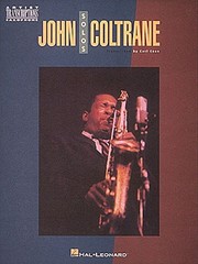 John Coltrane Solos Tenor Saxophone Sheet Music Note for Note Hal Leonard Book