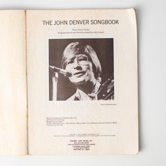Vintage The John Denver Songbook Piano Vocal Guitar Cherry Lane Music 1971