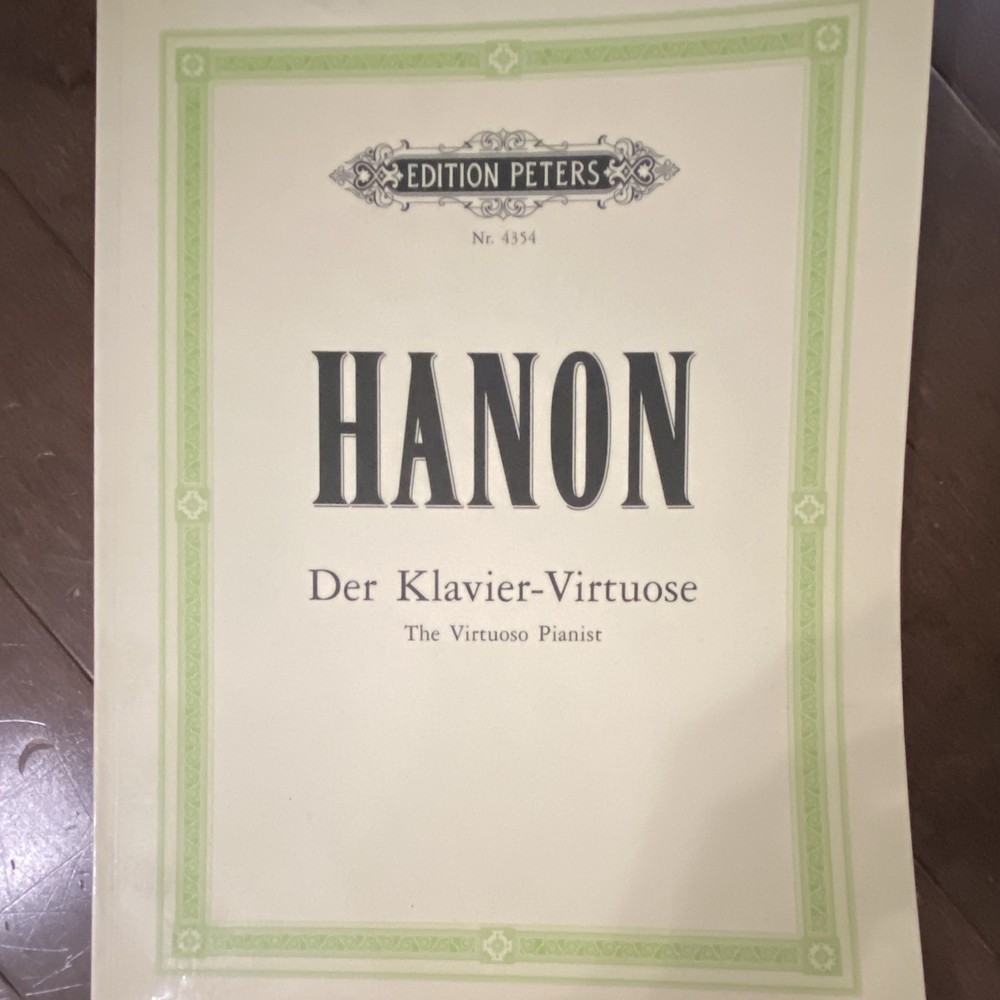 Edition Peters Hanon The Virtuoso Pianist Piano Sheet Music (MPN 4354)