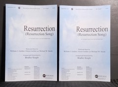 Resurrection Resurrection Song SATB Choral Sheet Music Lot of 12 Word Music Gait