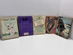 Vintage Stamps-Baxter 1940s – 70s Gospel Song Book Lot of 5