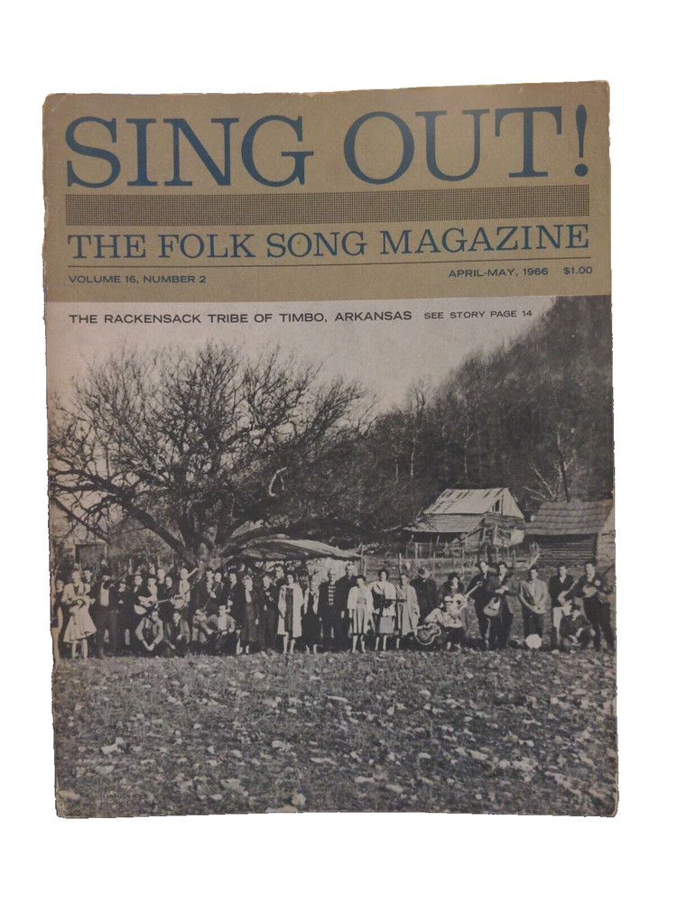 Sing Out The Folk Song Magazine April-May 1966 Volume 16 No 2 M18