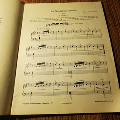 Ella Ketterer 28 Miniature Etudes Sheet Music Piano Theodore Presser