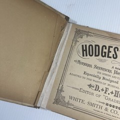 Hodges Anthems 1881 Antique Choral Music Book