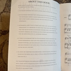 Billy Joel- Keyboard Book- Note for Note Piano 2nd Edition