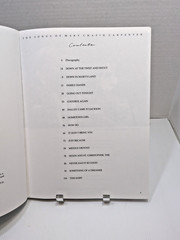 The Songs Of Mary Chapin Carpenter Sheet Music Song Book Piano Vocals Guitar M40