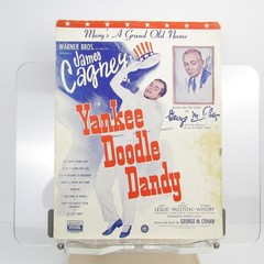 Yankee Doodle Dandy Vocal Sel. P/V/G M. Witmark 1942 Sheet Music Piano Guitar