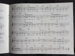 24-page Vintage 1973 Wurlitzer Touch Tunes Show Tunes Sheet Music Book