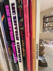 Mixed Collection Guitar Song Books Rock Led Zeppelin, Doors, Hendrix (see pics)