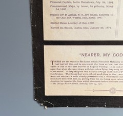 PRESIDENT McKINLEY’s FAVORITE HYMNS Sept 1901 Sheet Music Nearer My God To Thee
