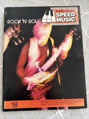 Vintage Easy Play Speed Music No. 18 Rock &lsquo;N&rsquo; Roll Sheet Music Songbook (wi)