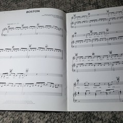 Boston Sheet Music recorded by Augustana P/V/G Hal Leonard 2005