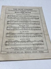 VINTAGE MUSIC SHEET THE GAY CAVALIER HORSE ELLA KETTERER CASTLE ALLAN & CO PIANO