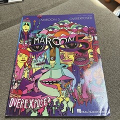 Maroon 5 V Sheet Music Songbook (3) Overexposed Piano Vocals Guitar Hal Leonard
