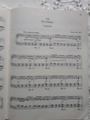MODEST MUSSORGSKY- EIGHT VARIOUS PIECES FOR PIANO – 39 PAGES – VINTAGE, 1981