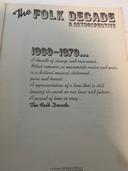 FOLK DECADE a retrospective …..folk songs from the 60&rsquo;s and 70&rsquo;s