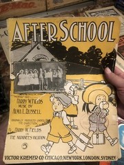 5-pack 11×14 sheet music pre-1920 Kids/Childhood Days