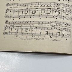 FOLIO OF SONGS Disney MICKEY MOUSE SILLY SYMPHONY Sheet Music 1934 – RARE!