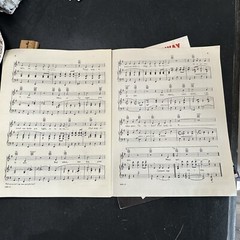 CAN-CAN Cole Porter 1953 Lot of 2 Vintage Sheet Music Cest Magnifique Allez Vous