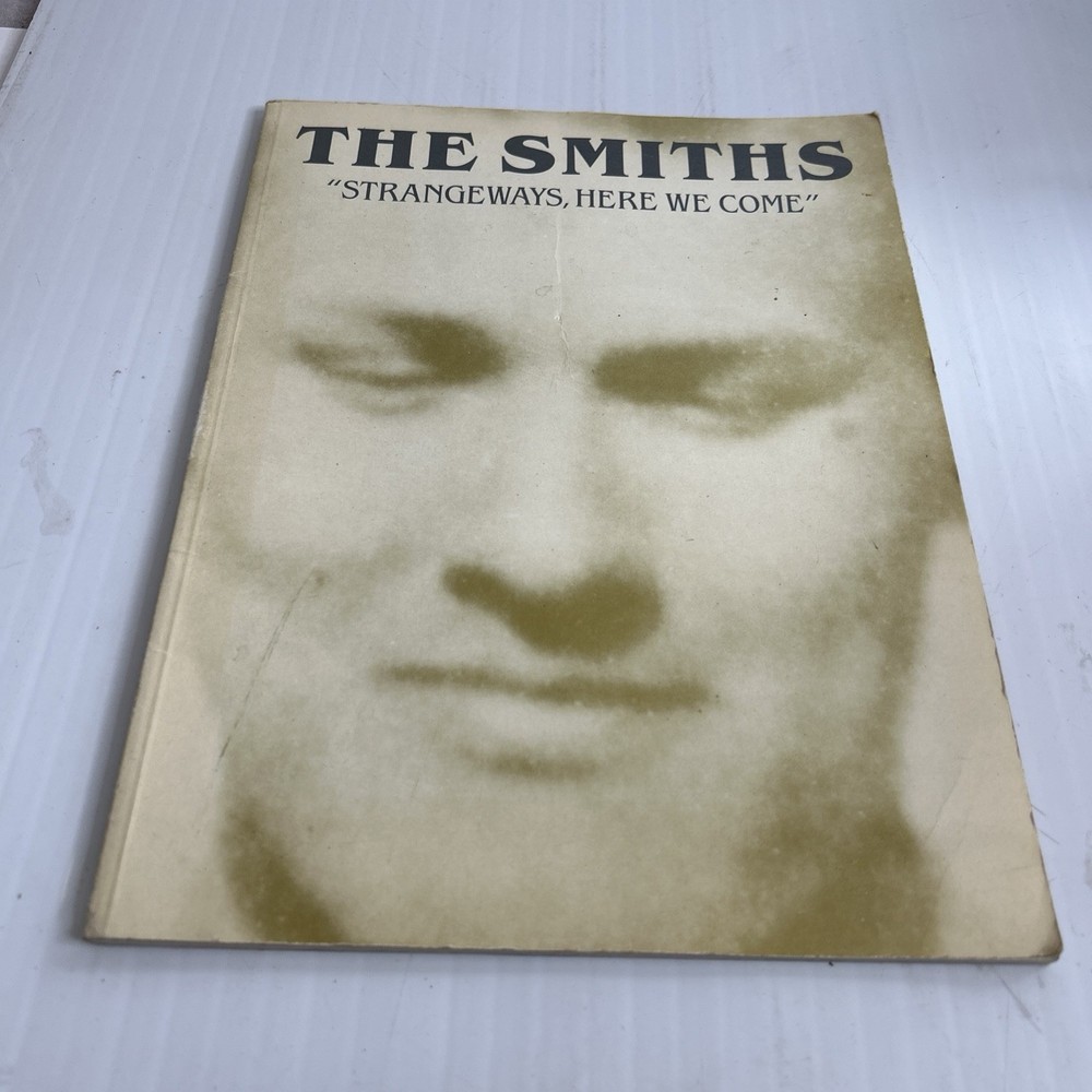 1987 The Smiths Strangeways Here We Come Songbook • Sheet Music Moz Marr Photos