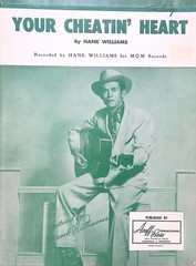 Your Cheatin Heart Sheet Music Hank Williams 1952 Country Western Standard