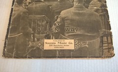 Only A Picture Of Mother Rare 1904 Antique Sheet Music Courtroom Drama Allen Way