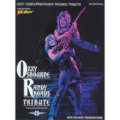 Hal Leonard Ozzy Osbourne Randy Rhoads Tribute Guitar Tab Songbook