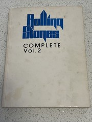 Rolling Stones Complete Vol 2 Sheet Music Song Book Piano Guitar Vocals