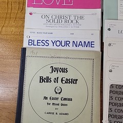 Music For Church CHORAL CHORUS CHOIR Sheet MUSIC, Books, Contatas Lot of 30