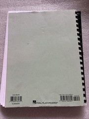 Hal Leonard The Real Vocal Book – Volume 1 Low Voice Softcover (water damage)